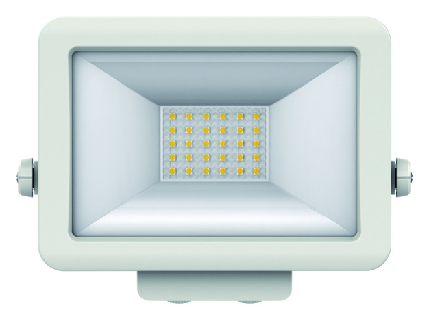 LED-Strahler f.Wandmontage 20 Watt, ws theLeda B20L WH 