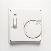 Abdeckung Raumthermostat alu D 11.605.70 RTR 