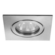 NV-Einbauleuchte 50W GX5,3 edelstahl 26005220 