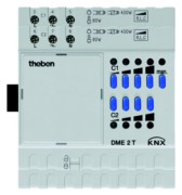Universaldimmer 2Kanal,Erweit.-modul DME 2 T KNX 