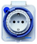Zeitprogrammstecker TIMER 26-IP44 ws 