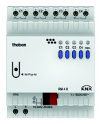 Schaltaktor 4-fach, o.Erweiter. RM 4 U KNX 