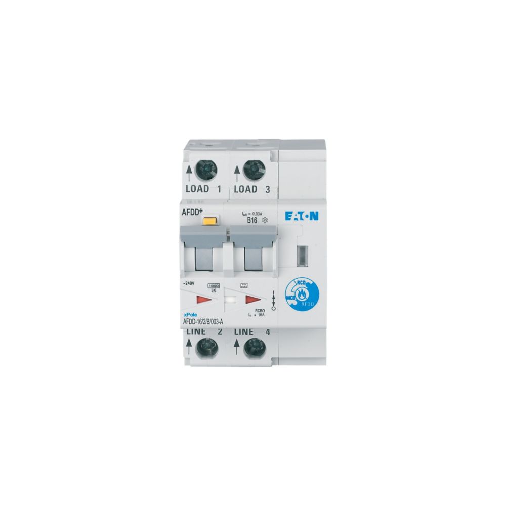 Eaton Brandschutzschalter 2polig, B16A, 30mA AFDD-16/2/B/003-A 