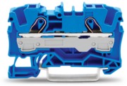 Durchgangsklemme 0,5-6/10qmm blau, 2L 2006-1204 