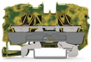 Schutzleiterklemme 2-Leiter, TS 35 2010-1207 