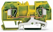 Schutzleiterklemme gn/ge 0,2-6qmm 282-907 