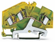 Schutzleiterlemme 0,08-4mmq gn/gelb 281-637 