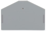 Abschlußplatte grau 280-312 