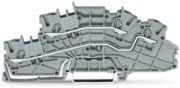 Installationsetagenklemme 4mm² grau L/L 2003-6642 