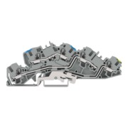 Installations-Etagenklemme N/L/PE 4/6qmm grau 2005-7646 
