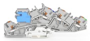 Installationsetagenklemme 4 mm² mit Drücker 2205-7641 
