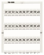 WMB-Bezeichnungssystem W:31-40 je(10x) 793-5505 