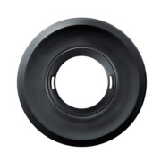 ESYLUX Abdeckung FLAT COVER ROUND BK 