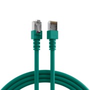 Patchkabel Cat.5e 2xRJ45 mit SF/UTP EC5000 1m gn 