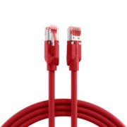 Patchkabel Cat.6A 2xHRS TM21 2m rot K8052.2m rt 