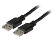 USB2.0 Anschlusskabel 1,8m sw A-A St/St K5253SW.1,8 