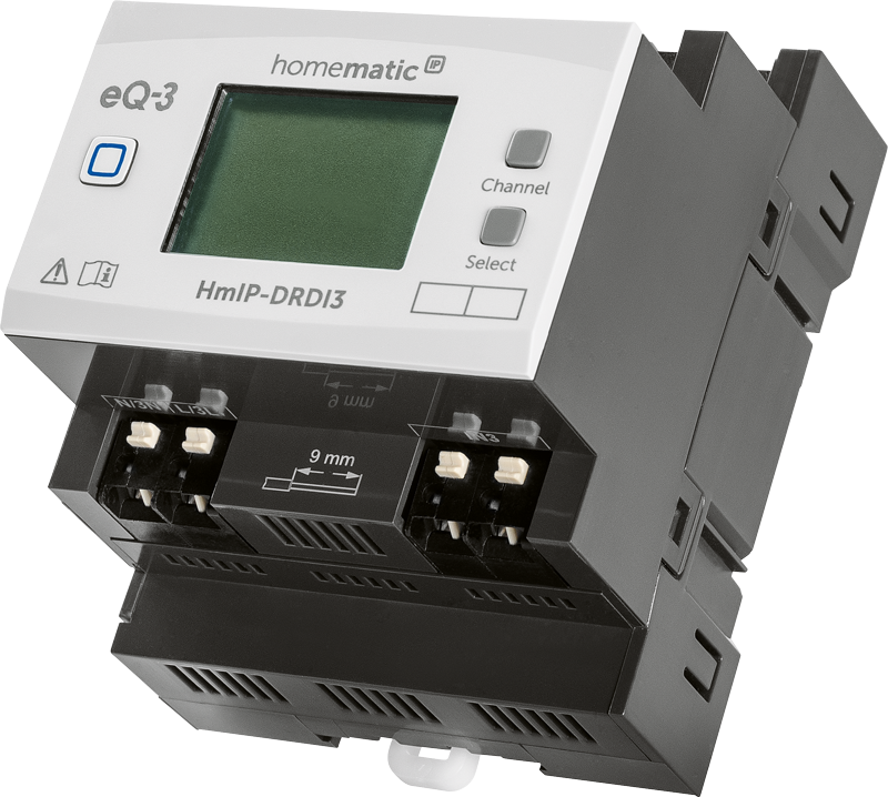 eQ-3 Dimmaktor 3fach Hutsch.Montage HmIP-DRDI3 
