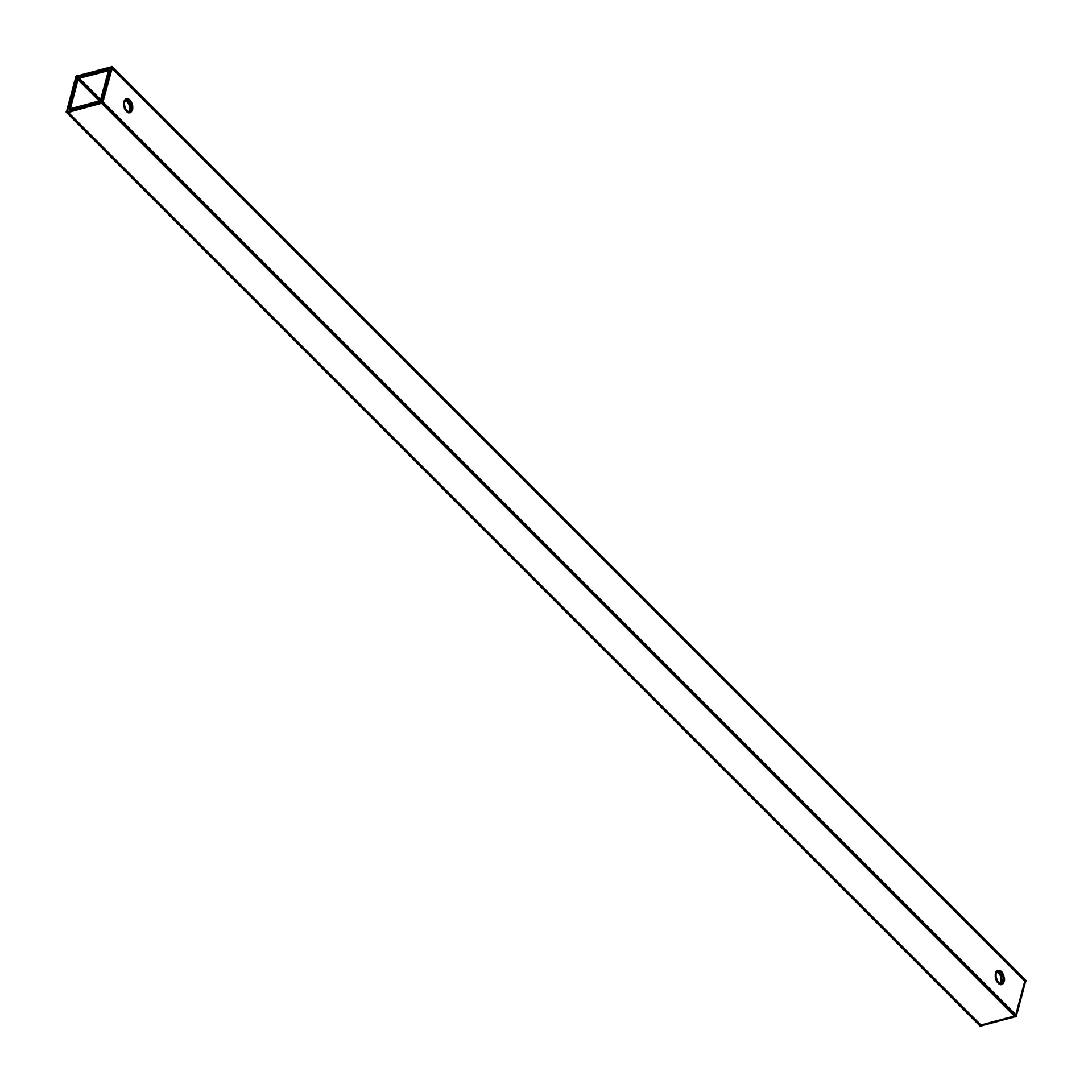 Montage Strebe TiltUp Vento 679mm 2003267 