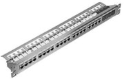 Patchpanel, 24Port, Metall inkl. 24 x CJS688TG CP24WSK6TGLGY 