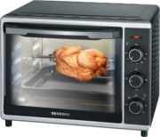 Toastofen m.Umluft 1600W,30l,Drehspieß TO 2056 sw 