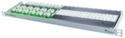 Kabelverbinder Multi 12x Cat.7, 19", RAL7035 12xVM8-8 