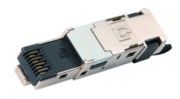 STX RJ45 Stecker AWG22-26 Cat.6 sw 100007453 