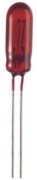 Scharnberger+Hasenbein Miniaturglühlampe 2,3x6mm 16V 30mA rot Draht 21408 