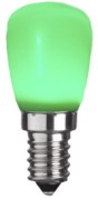 Scharnberger+Hasenbein LED-Birnenlampe 27x59mm E14 230V grün 30881 