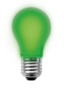 Scharnberger+Hasenbein LED-Lampe 53x105mm E27 230V grün dimb. 33477 