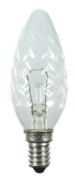 Scharnberger+Hasenbein Kerzenlampe gedreht 35x97 E14 230V 60W klar 40807 