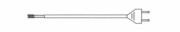 Scharnberger+Hasenbein Anschlussleitung 1500mm 2x0,75qmm ws 55019 