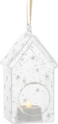 Scharnberger+Hasenbein LED-Deko Haus 13cm 2erSet batteriebetrieb 57443 