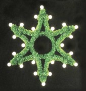 Scharnberger+Hasenbein Weihnachtsdekoration Stern 24-lp. 57900 