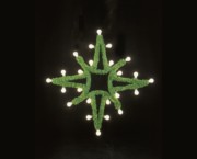 Scharnberger+Hasenbein Weihnachtsbeleuchtung Stern11 130x130cm24x 57907 