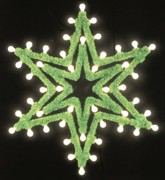 Scharnberger+Hasenbein Weihnachtsbeleuchtung Stern15 160x140cm48x 57913 