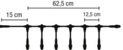 Scharnberger+Hasenbein Verteilerdose QuickFix 7 Ausgänge schwarz 58148 