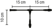 Scharnberger+Hasenbein Verteilerdose QuickFix 1 Ausgang schwarz 58839 