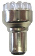Scharnberger+Hasenbein Autolampe 19 LED BaZ15d 12V weiß 81177 