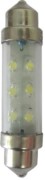 Scharnberger+Hasenbein Autolampe 6 LED SV8,5 12V ws 11x43mm 81203 