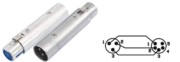 Scharnberger+Hasenbein Adapter XLR XLR-Steck.3P/Kupp.5P 82930 