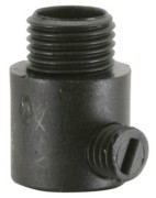 Scharnberger+Hasenbein Klemmnippel Nylon sw mit AG-M10 88026 