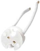 Scharnberger+Hasenbein Keramikfassung G4/Gx5,3 100mm Kabel 88442 