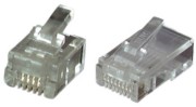 Modular-Stecker RJ12 f.Flachbandkbl. 37513.1-100 (VE100) 