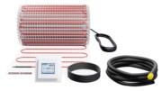 Fußbodentemperierung 5 qm, 1000W/230V FTM 200/5 Set Plus 