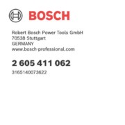 Papierfilterbeutel für GAS 12-50 RF 2605411062 