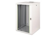 DIGITUS Wandschrank mit Glastür RAL7035 HE 20 DN-19 20U-6/6 