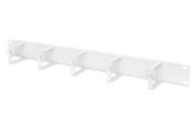 DIGITUS Rangierpanel 482,6mm(19") m.5Kabelb.40x60,grau DN-97601 