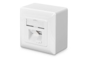 DIGITUS Datendose 2f. Kat.6 RAL 9010 DN-9006-N 