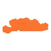 Abschluss-/Zwischenplatte orange 2005-7692 