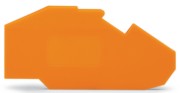 Abschluß-/Zwischenplatte orange 783-317 